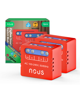 Розумний ZigBee міні-модуль вимикача NOUS B5Z (2 шт.)