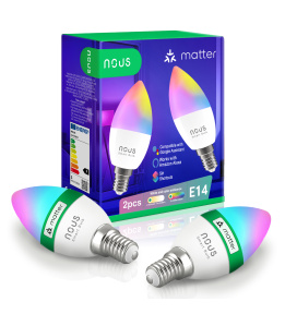 Розумна лампочка NOUS Smart Wifi Bulb P4 (2 шт)
