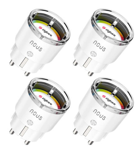 Розумна розетка NOUS ZigBee Smart Socket A1Z (4шт)