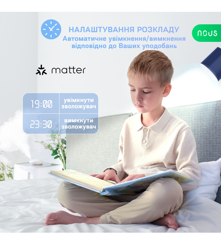 Розумна розетка Nous A8M Matter 16A