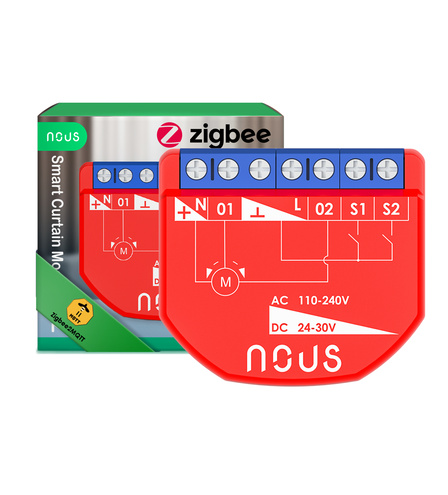 Розумний ZigBee модуль штор Nous B4Z