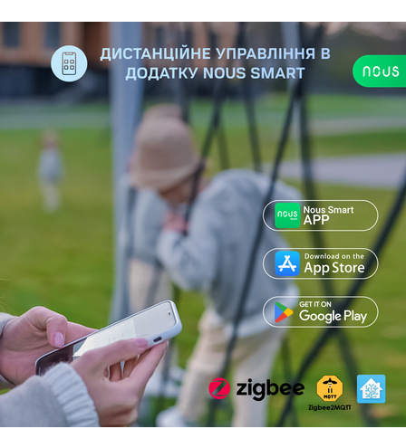 Розумний електропривод Клапана ZigBee Nous LZ3