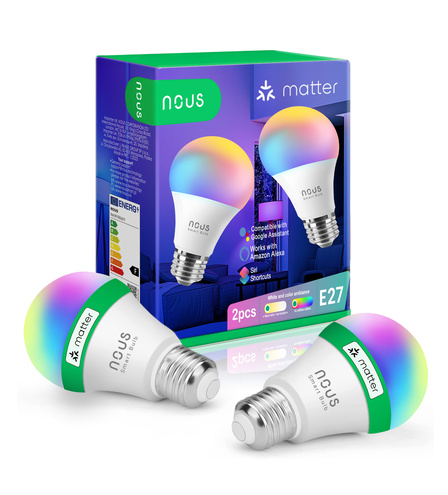 Розумна лампочка NOUS Smart Wifi Bulb P3 (2 шт)