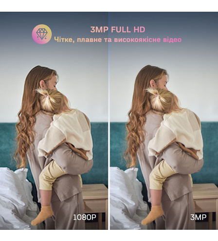 Розумна WiFi PTZ IP камера Nous W5 (3MP)