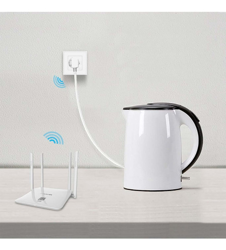 Вбудована настінна скляна розетка WIFI NOUS A3