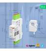 Розумний енергомонітор Nous D4Z DIN ZigBee 120A