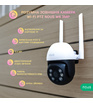 Розумна зовнішня WiFi PTZ IP камера Nous W6 (3MP)